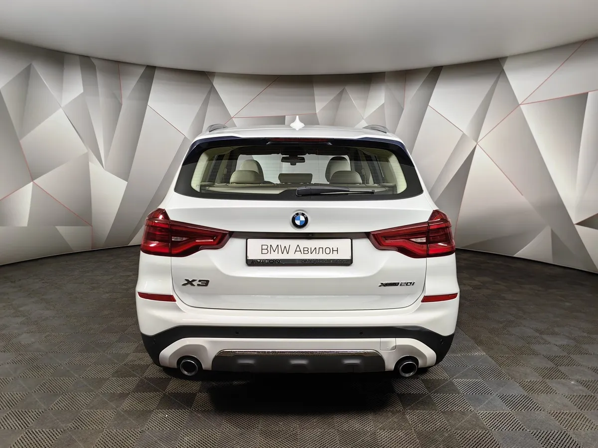 BMW X3 xDrive20i AT (184 л.с.) Luxury Белый в АВИЛОН. Слайд №4