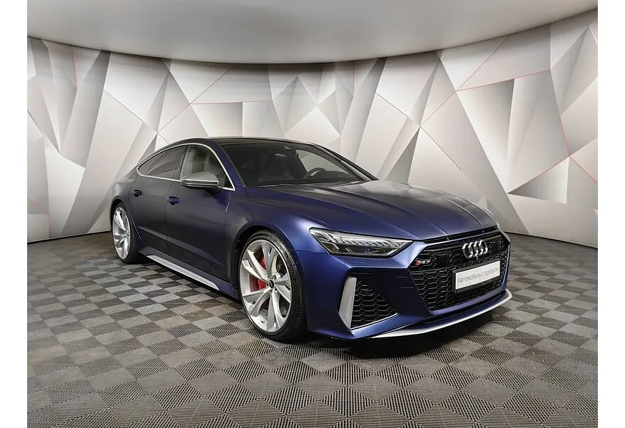 Audi RS 7 4.0 TFSI Tiptronic quattro (600 л.с.) Синий в АВИЛОН. Слайд №3