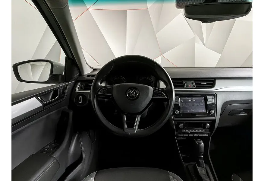 Skoda Rapid 1.6 AT (110 л.с.) Active Белый в АВИЛОН. Слайд №19