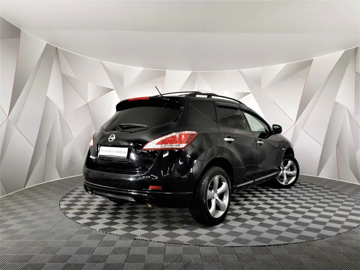 Nissan Murano 3.5 Xtronic AWD (234 л.с.) Черный в АВИЛОН. Слайд №2