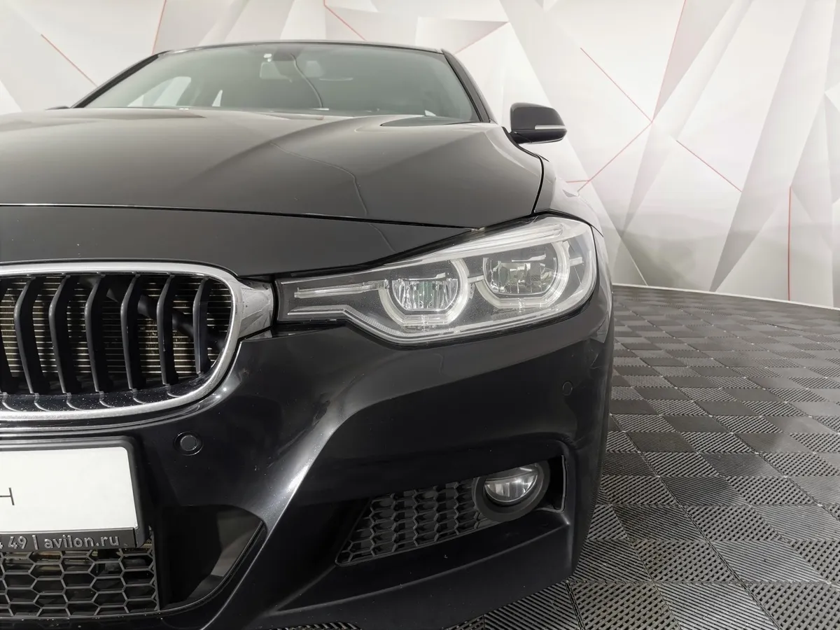 BMW 3 серия 320d AT (190 л.с.) Черный в АВИЛОН. Слайд №8