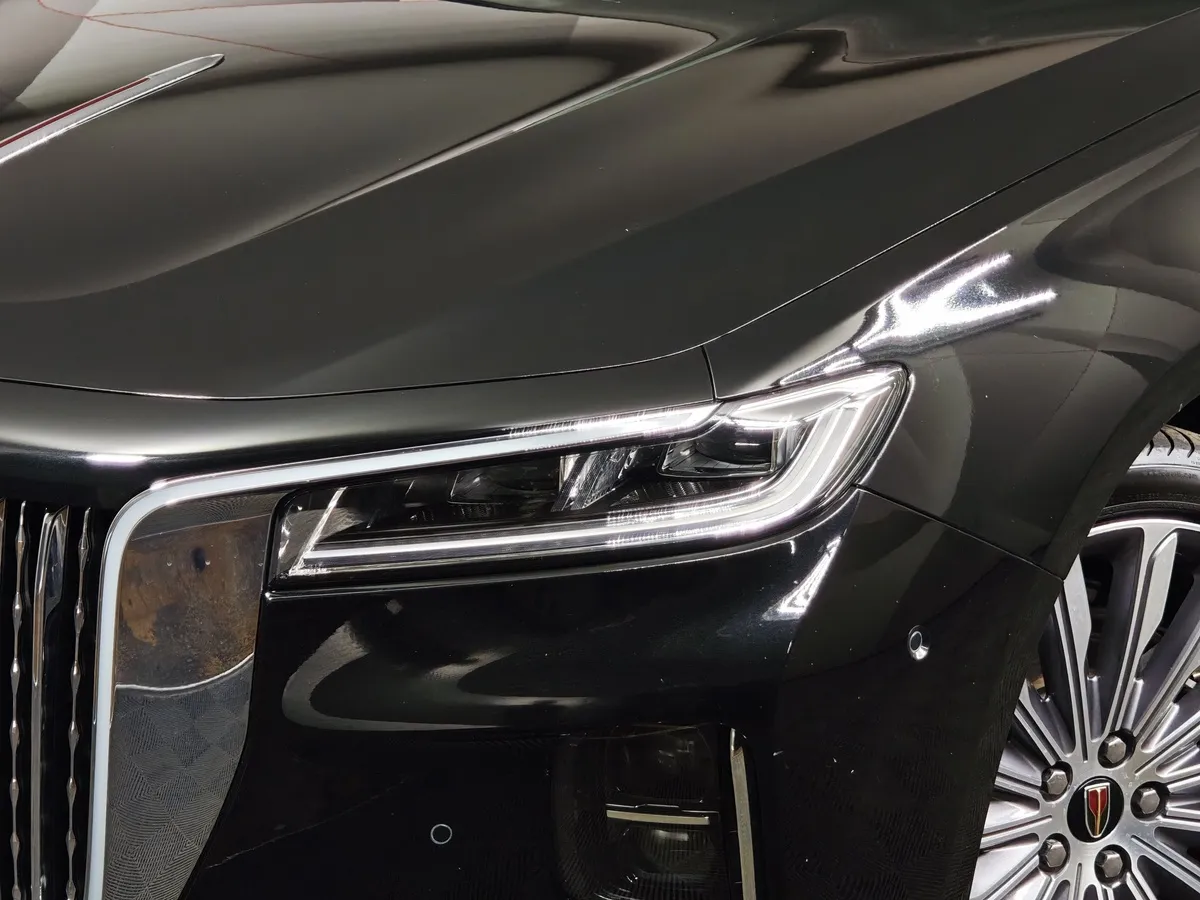 Hongqi H9 2.0T AT (245 л.с.) Делюкс двухцветный Черный в АВИЛОН. Слайд №10