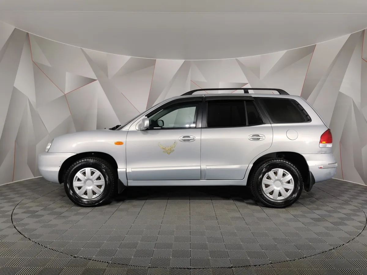 Hyundai Santa Fe 2.7 AT (173 л.с.) Серебристый в АВИЛОН. Слайд №5