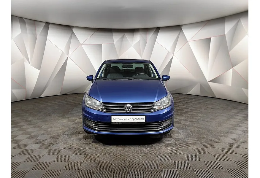 Volkswagen Polo 1.6 MPI AT (110 л.с.) Status Синий в АВИЛОН. Слайд №7