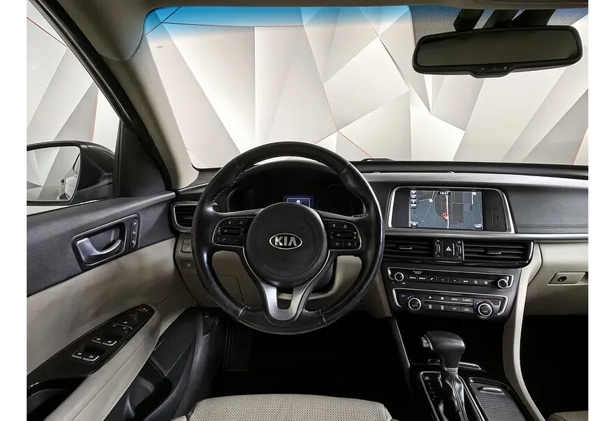 Kia Optima 2.4 GDI AT (188 л.с.) Luxe Коричневый в АВИЛОН. Слайд №19