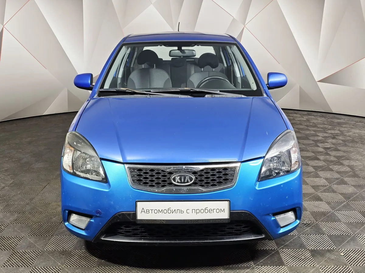 Kia Rio 1.4 MT (97 л.с.) Синий в АВИЛОН. Слайд №7