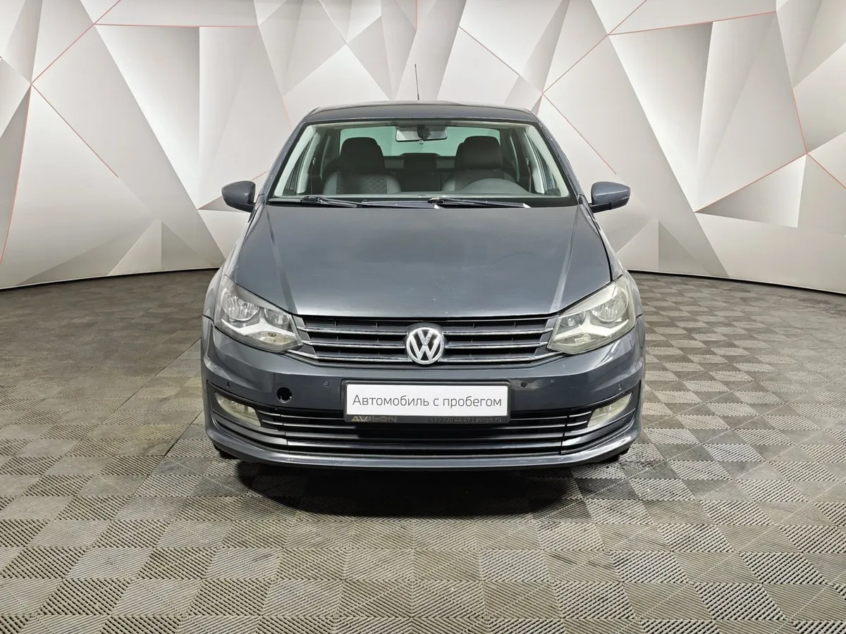 Volkswagen Polo 1.6 MPI AT (110 л.с.) Trendline Серый в АВИЛОН. Слайд №7
