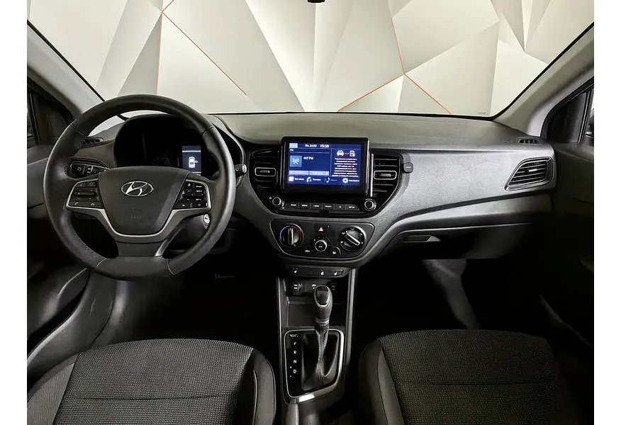 Hyundai Solaris 1.6 AT (123 л.с.) Comfort Серый в АВИЛОН. Слайд №9