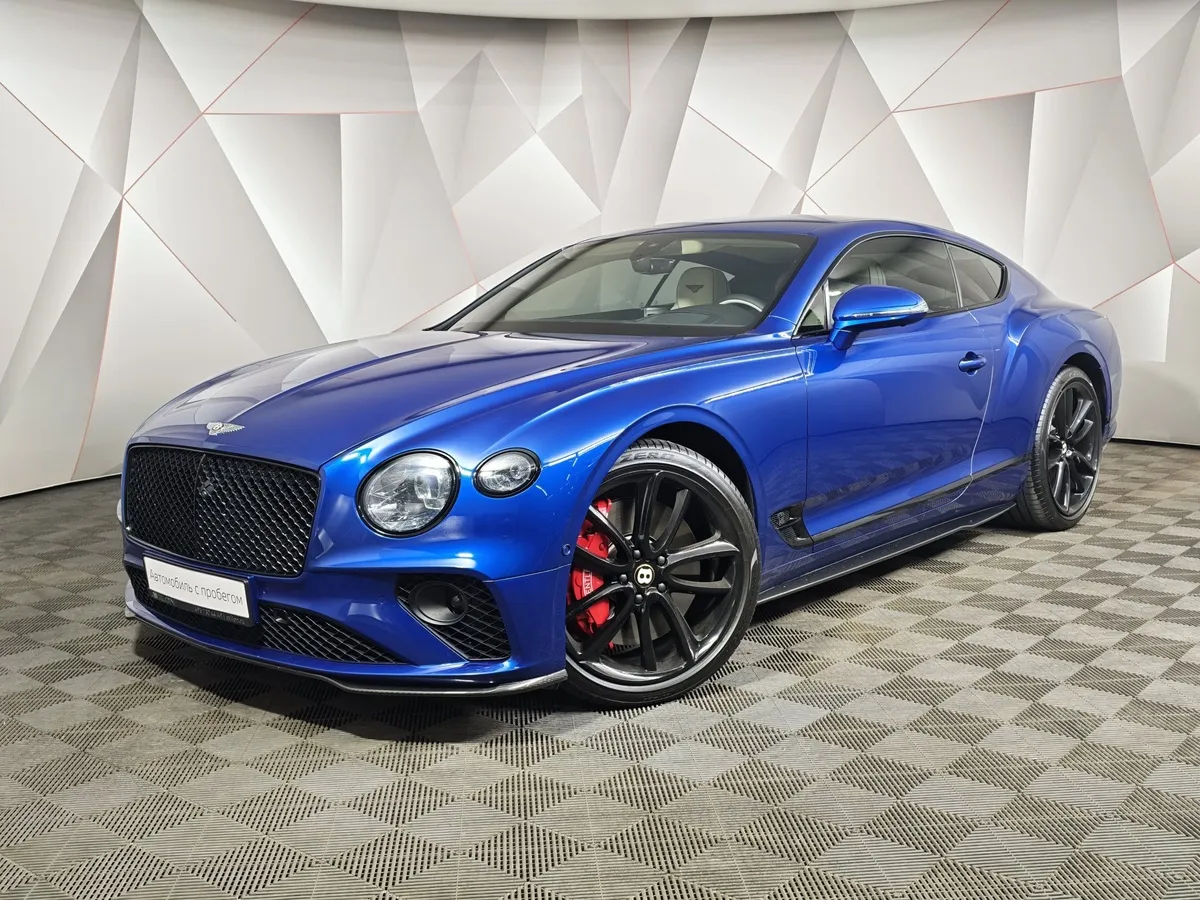 Bentley Continental GT 6.0 AWD AMT (635 л.с.) Синий в АВИЛОН. Слайд №1
