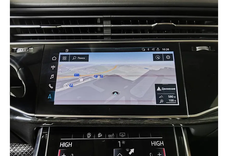 Audi Q8 55 TFSI Tiptronic quattro (340 л.с.) Оранжевый в АВИЛОН. Слайд №22