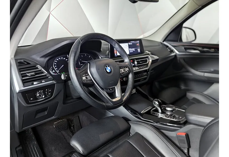 BMW X3 xDrive20d AT (190 л.с.) Base Локальная сборка Черный в АВИЛОН. Слайд №12