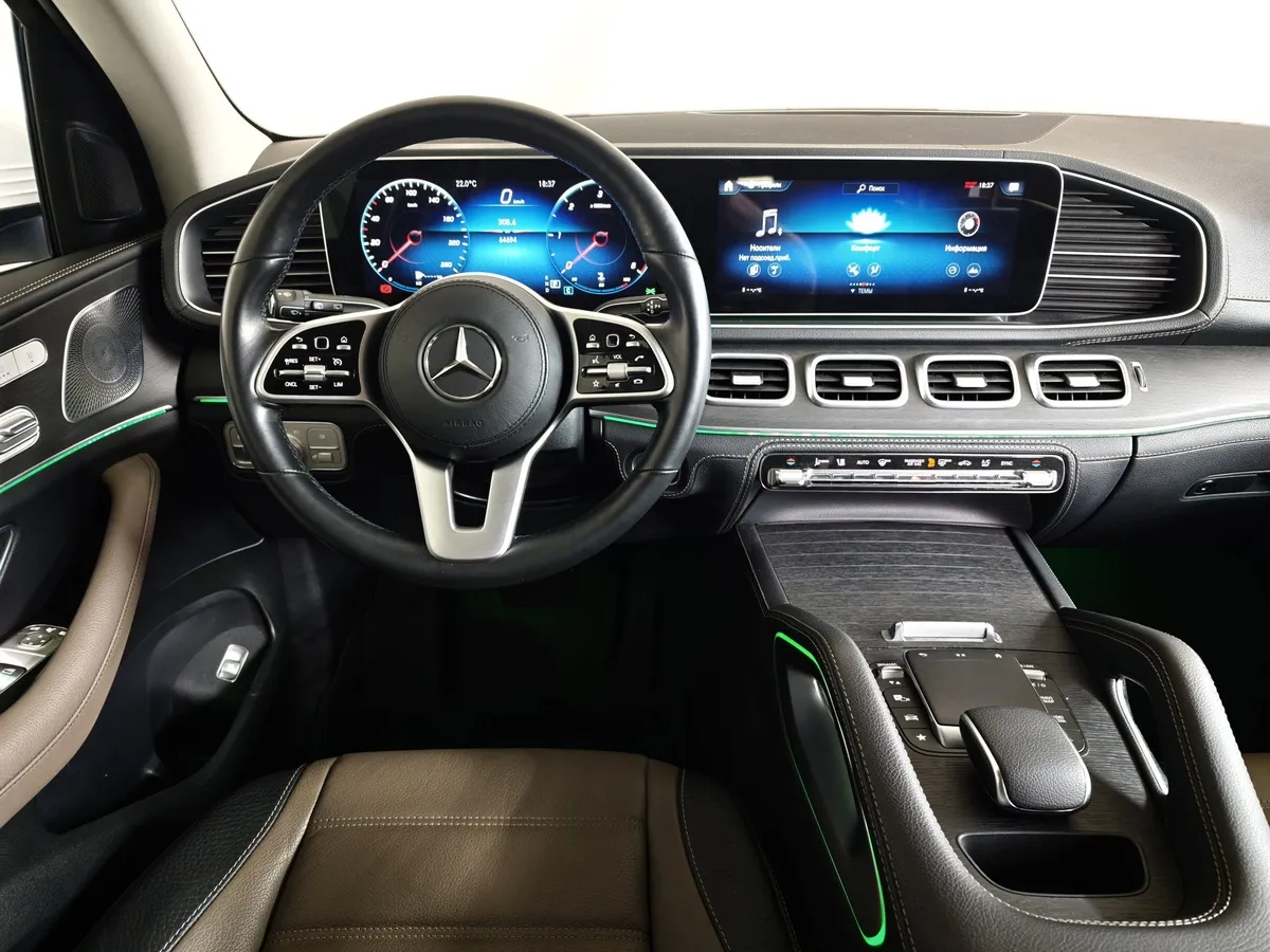 Mercedes-Benz GLE 300d 4MATIC 9G-TRONIC (269 л.с.) Белый в АВИЛОН. Слайд №20
