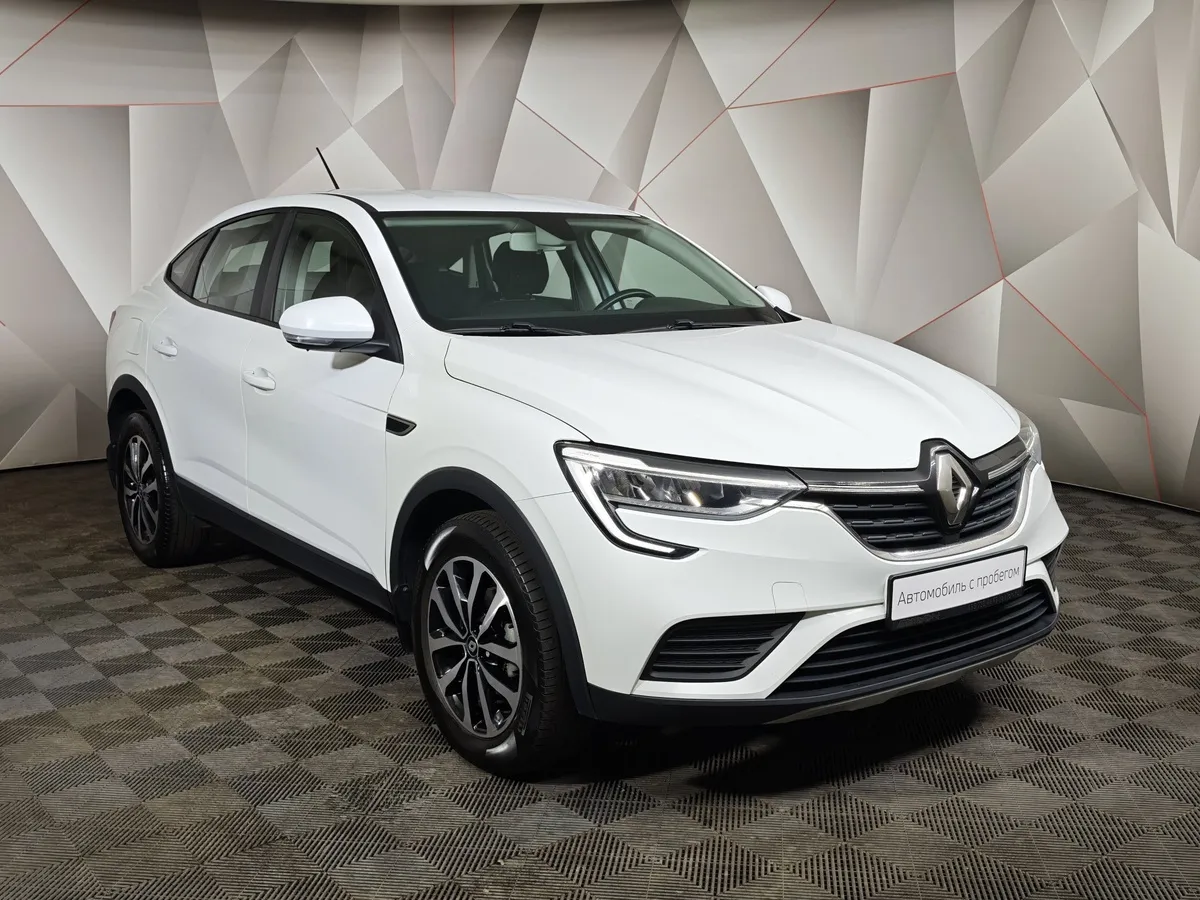 Renault Arkana 1.3 CVT 2WD (150 л.с.) Белый в АВИЛОН. Слайд №3