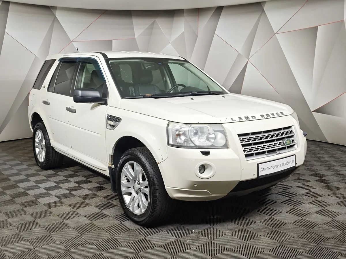 Land Rover Freelander 2.2 TD AT (160 л.с.) Белый в АВИЛОН. Слайд №3
