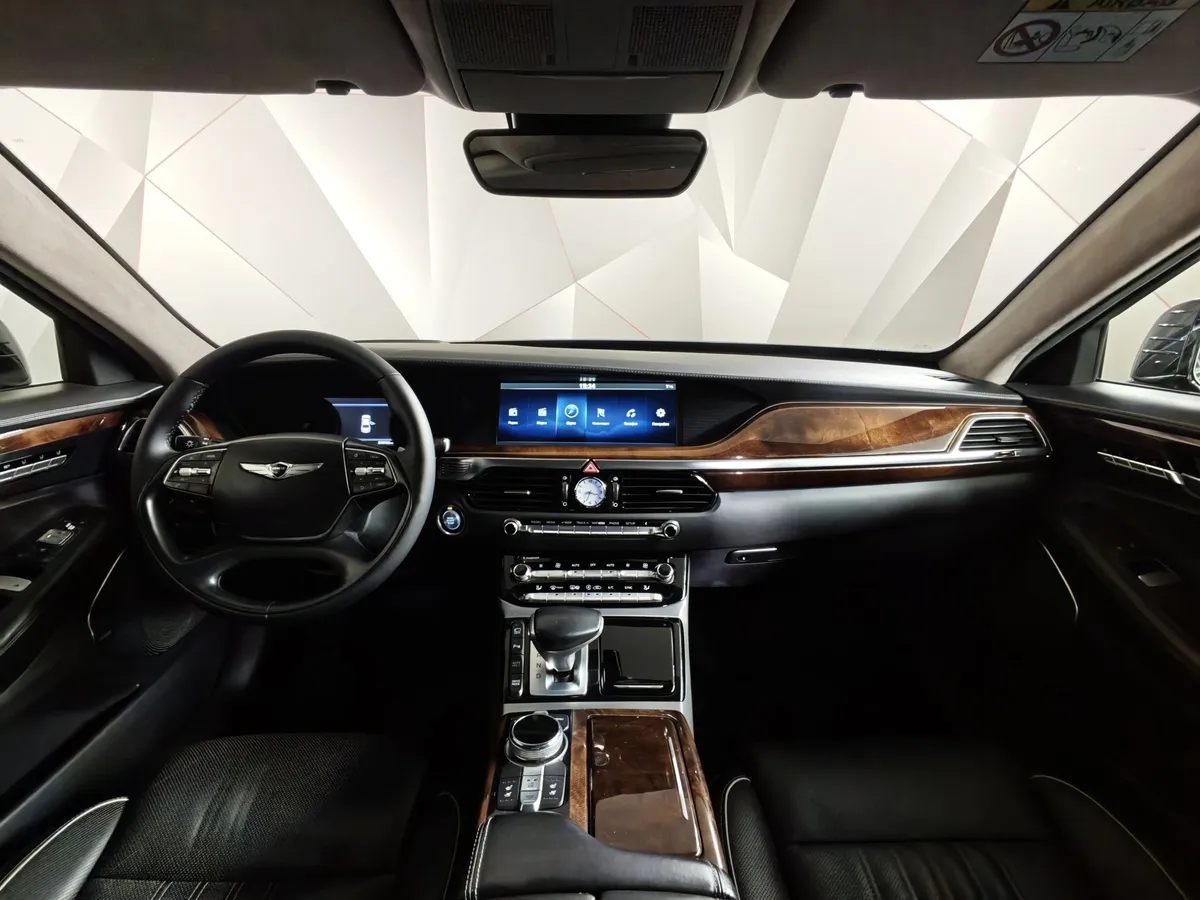 Genesis G90 3.3 T-GDI AT AWD (5 мест) (370 л.с.) Elite Черный в АВИЛОН. Слайд №13