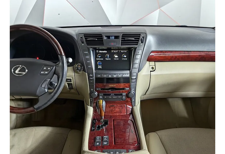 Lexus LS 460 L AT (381 л.с.) Exclusive 4 Черный в АВИЛОН. Слайд №12