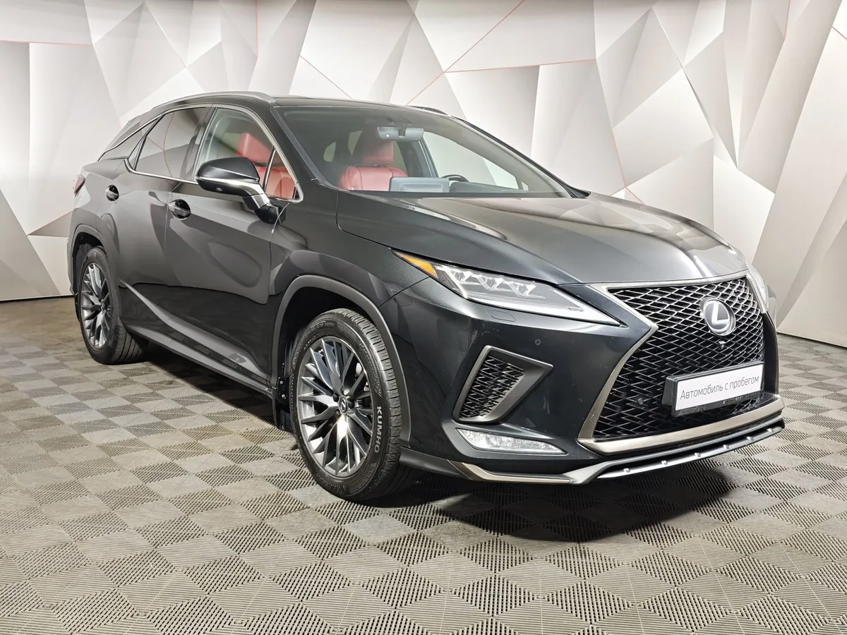 Lexus RX 350 AT AWD (300 л.с.) Luxury Черный в АВИЛОН. Слайд №3