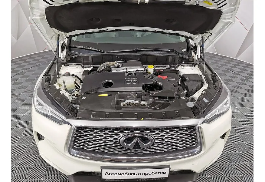 Infiniti QX50 2.0 VC-T CVT AWD (249 л.с.) Белый в АВИЛОН. Слайд №18