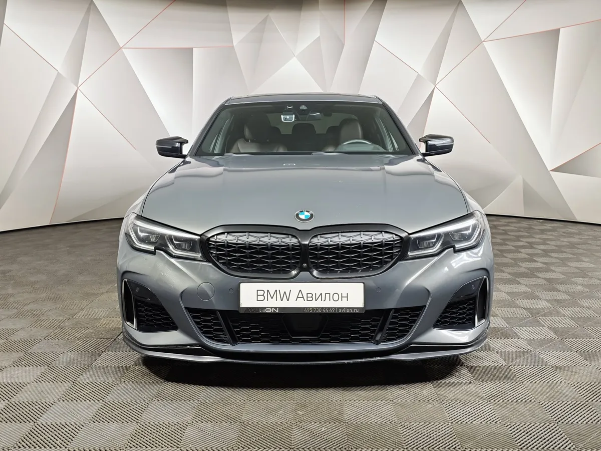 BMW 3 серия M340i xDrive (387 л.с.) Серый в АВИЛОН. Слайд №3