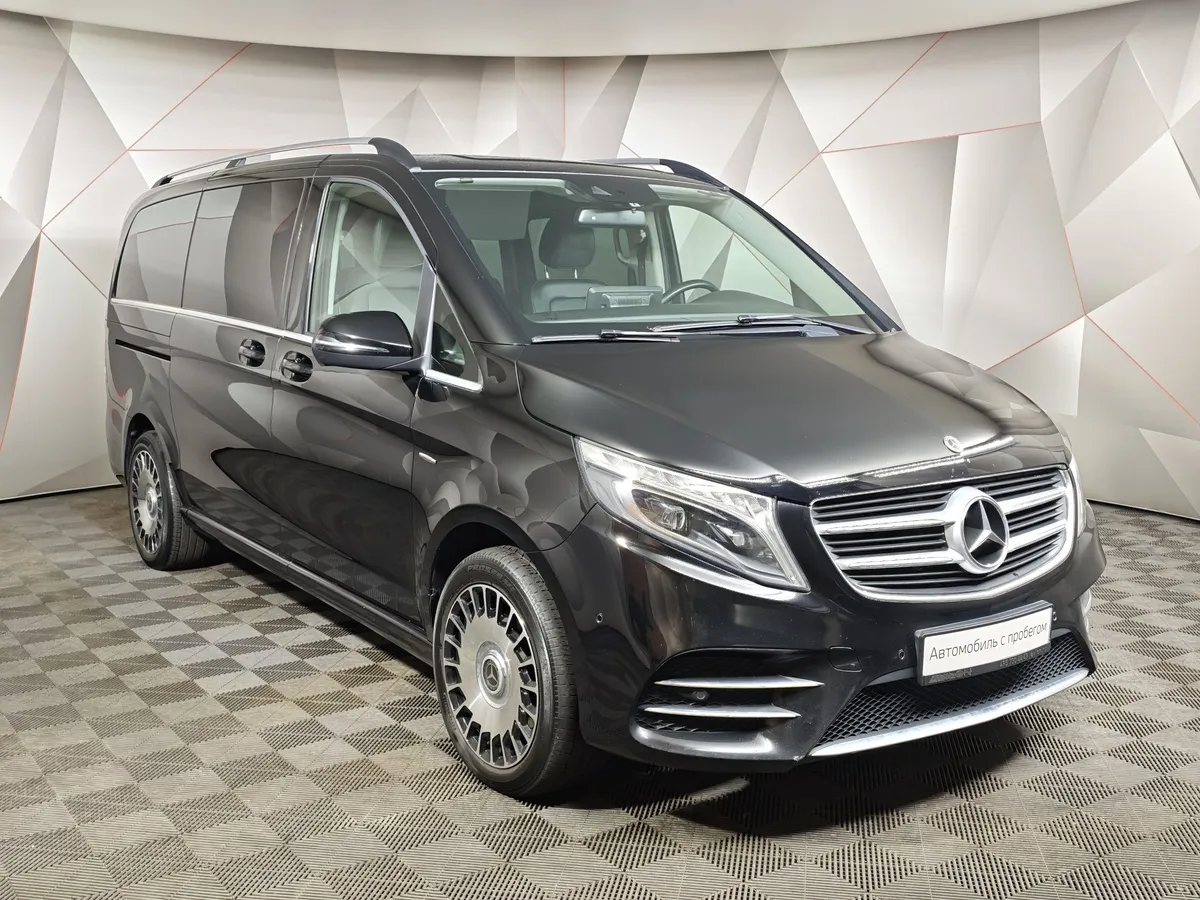 Mercedes-Benz V-Класс V 250 d AT L3 4x4 (190 л.с.) AVANTGARDE Черный в АВИЛОН. Слайд №3