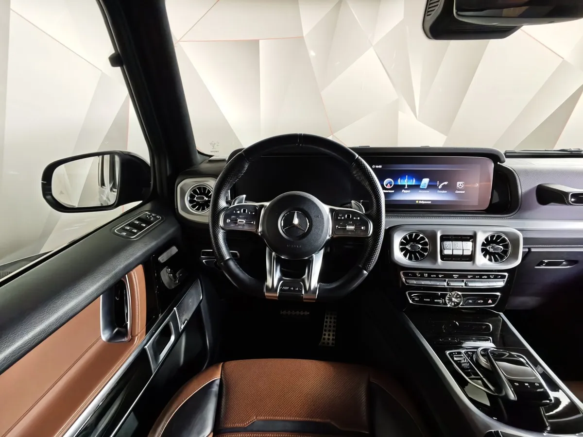 Mercedes-Benz G-Класс G 63 AMG Speedshift 4Matic (585 л.с.) Черный в АВИЛОН. Слайд №20