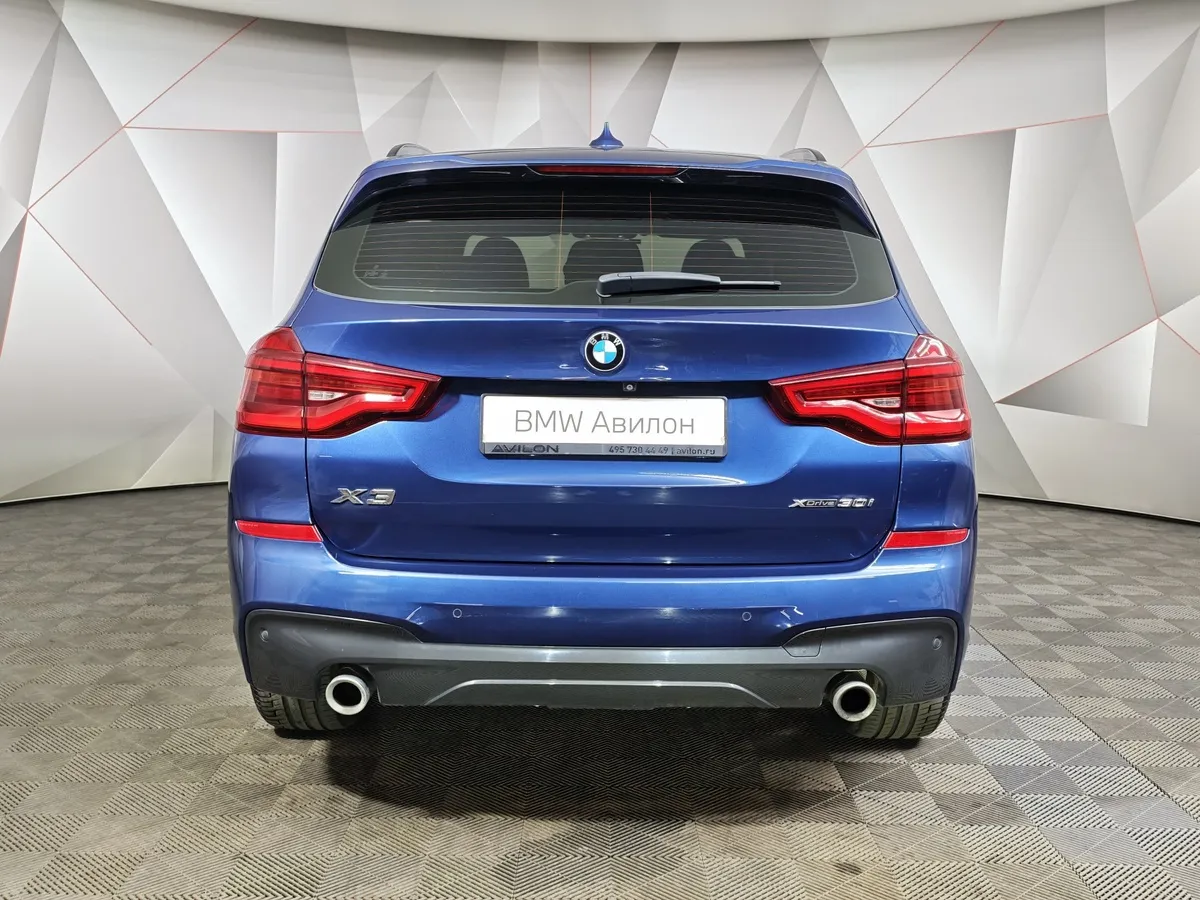 BMW X3 xDrive30i AT (249 л.с.) Base Локальная сборка Синий в АВИЛОН. Слайд №4
