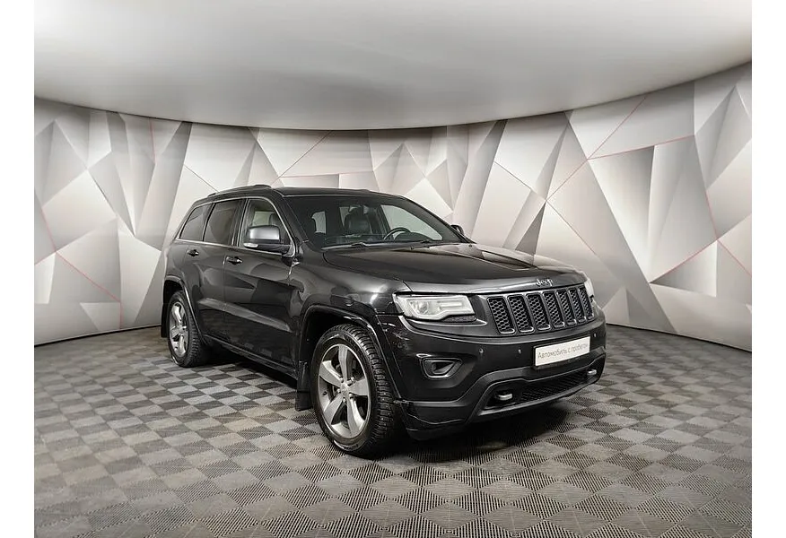 Jeep Grand Cherokee 3.0 TD AT (241 л.с.) Overland Черный в АВИЛОН. Слайд №3
