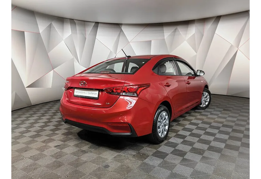 Hyundai Solaris 1.6 AT (123 л.с.) Active Plus Красный в АВИЛОН. Слайд №8