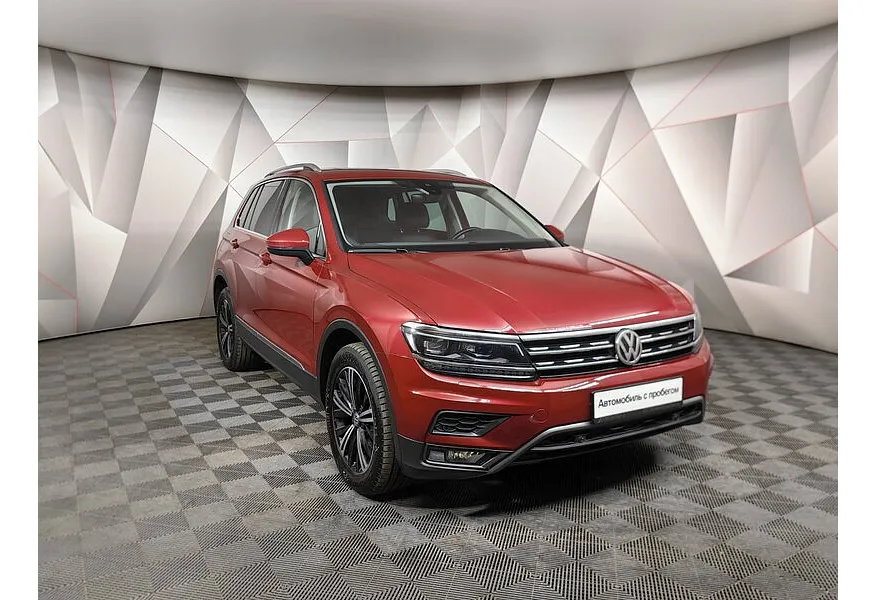 Volkswagen Tiguan 2.0 TDI 4Motion DSG (150 л.с.) Highline Красный в АВИЛОН. Слайд №3