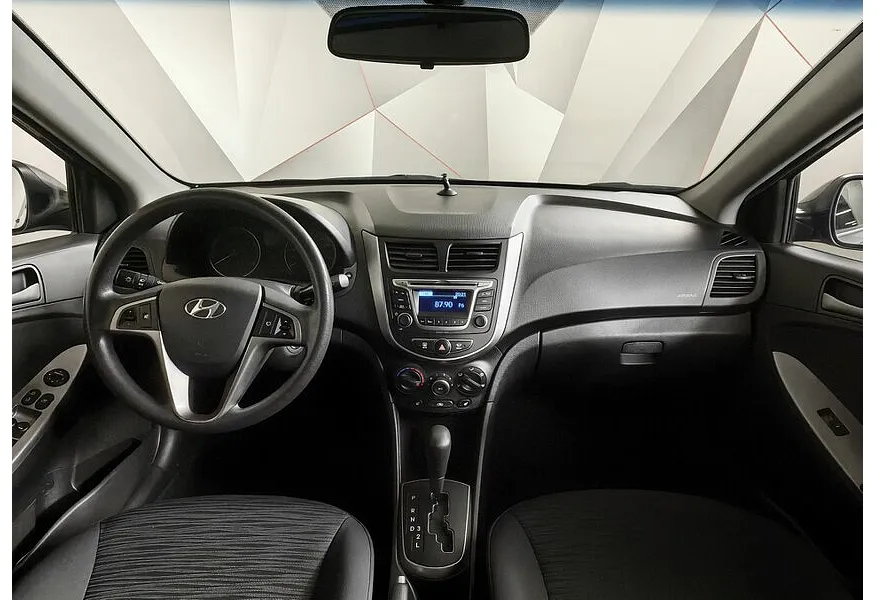 Hyundai Solaris 1.4 AT (107 л.с.) Comfort Серый в АВИЛОН. Слайд №14