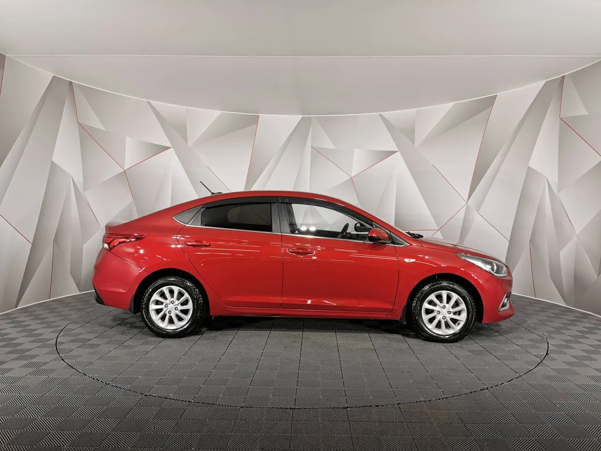 Hyundai Solaris 1.6 AT (123 л.с.) Elegance + Prestige Красный в АВИЛОН. Слайд №6
