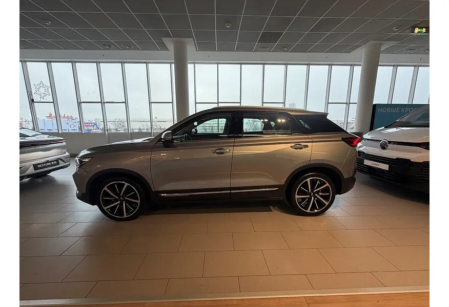 FAW Bestune T77 1.5 DCT (160 л.с.) Prestige Серебристый в АВИЛОН. Слайд №3