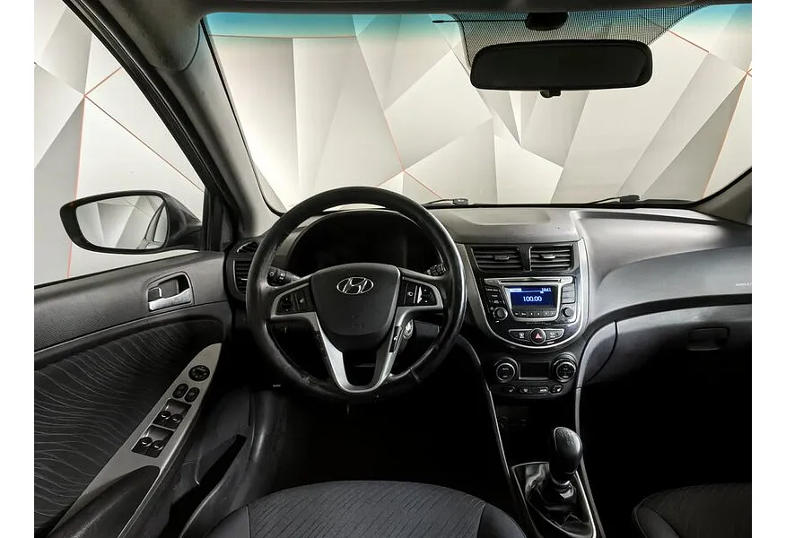 Hyundai Solaris 1.6 MT (123 л.с.) Comfort Серый в АВИЛОН. Слайд №19