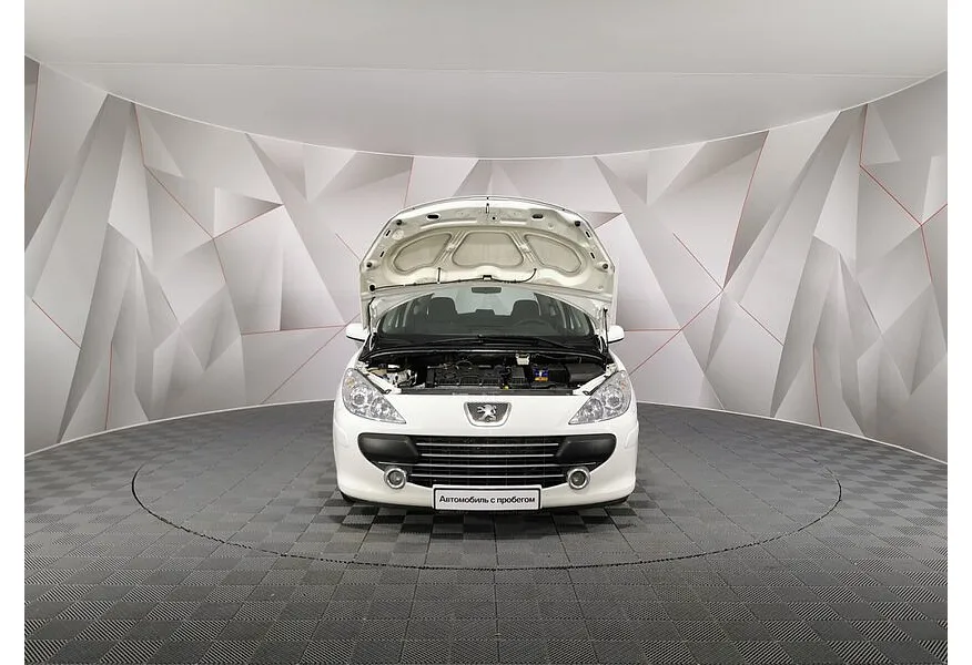 Peugeot 307 1.6 AT (110 л.с.) Белый в АВИЛОН. Слайд №11