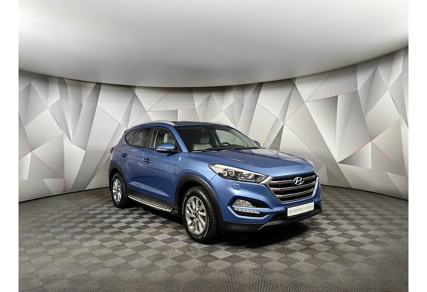 Hyundai Tucson 2.0 AT (150 л.с.) Travel Голубой в АВИЛОН. Слайд №3