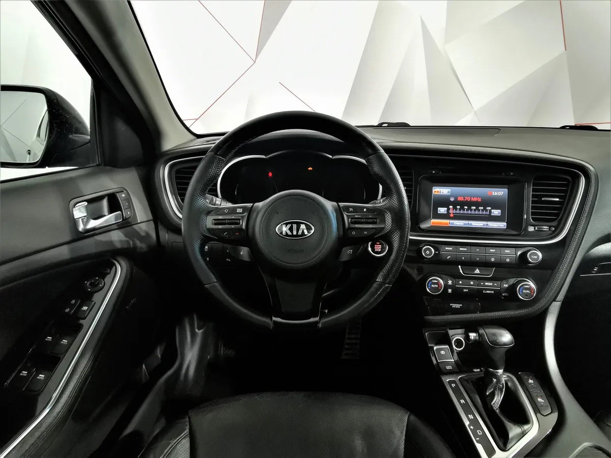 Kia Optima 2.4 MPI AT (180 л.с.) Premium Черный в АВИЛОН. Слайд №17
