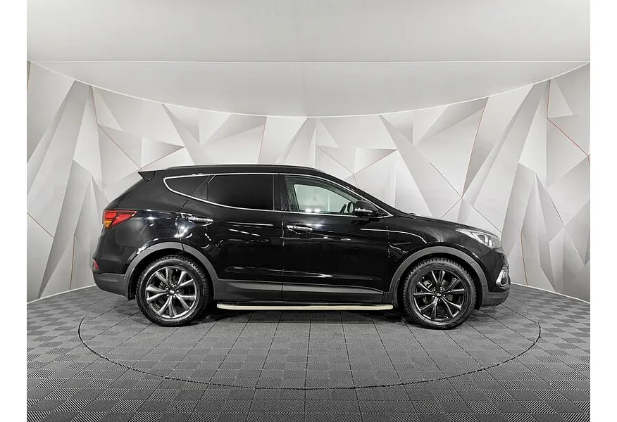 Hyundai Santa Fe 2.2 CRDi AWD 8AT (200 л.с.) High-Tech Exclusive Черный в АВИЛОН. Слайд №6