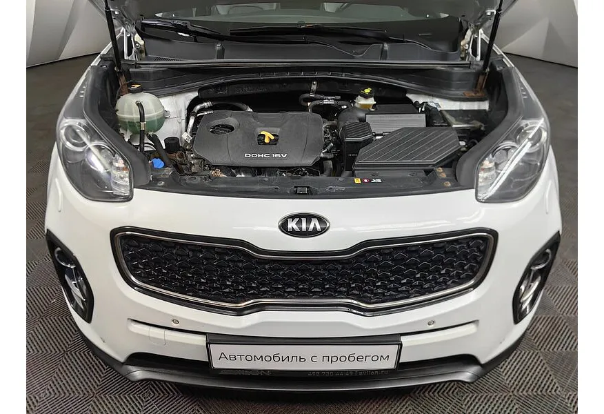 Kia Sportage 2.0 AT 4WD (150 л.с.) Luxe Белый в АВИЛОН. Слайд №11