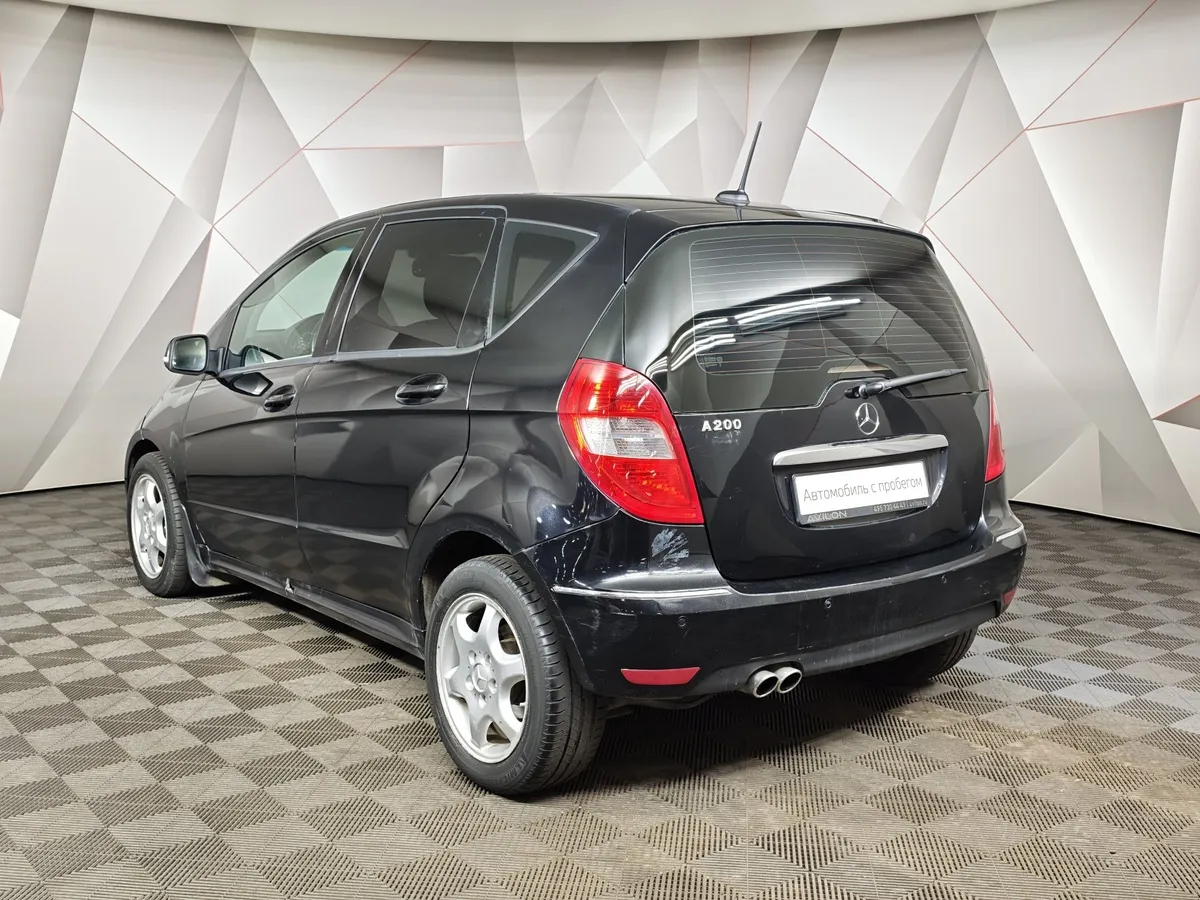 Mercedes-Benz A-Класс A 200 Turbo Autotronic (193 л.с.) Черный в АВИЛОН. Слайд №4