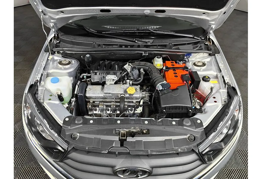 ВАЗ (Lada) Granta 1.6 MT 16кл (98 л.с.) Серый в АВИЛОН. Слайд №11