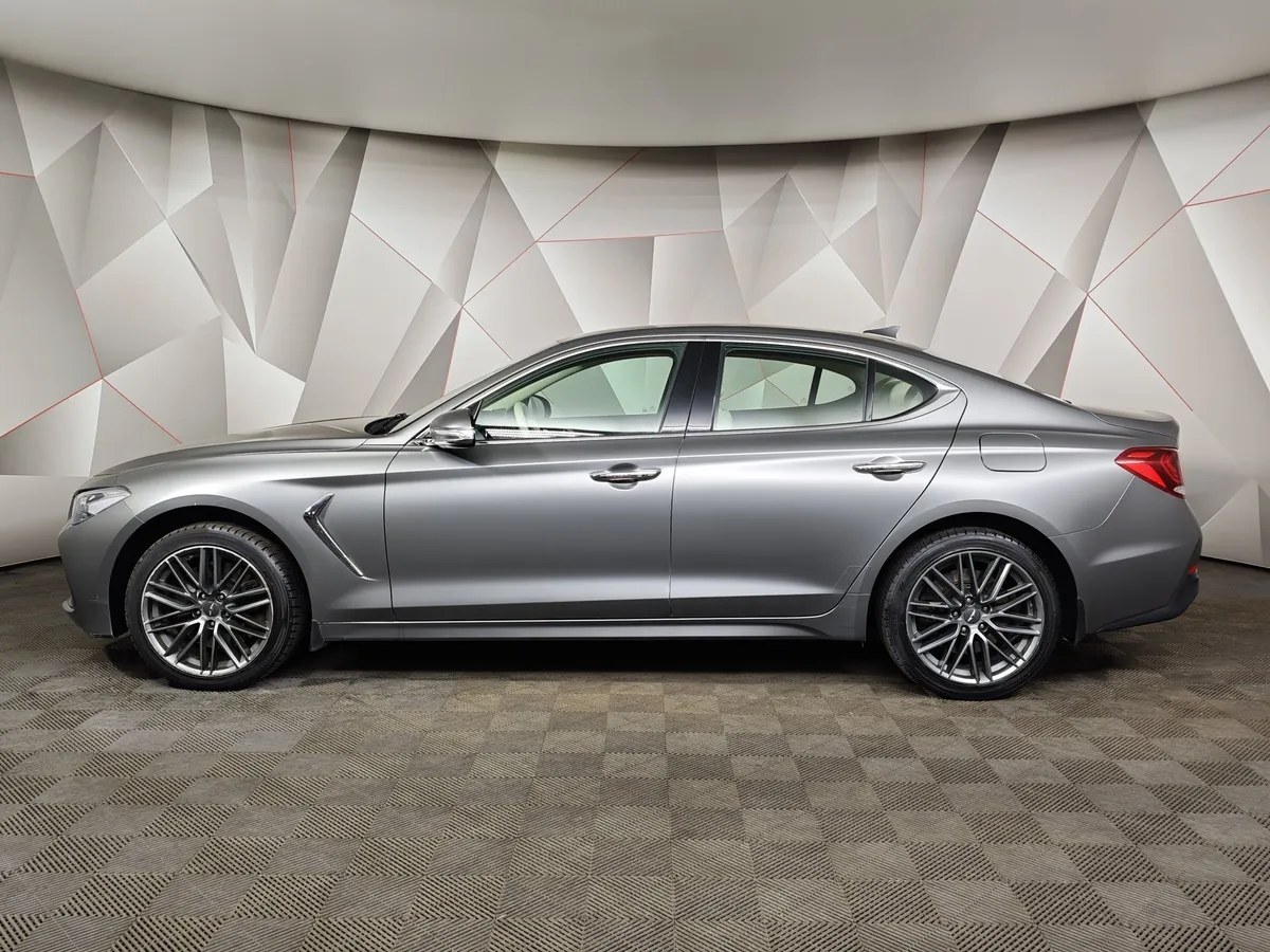Genesis G70 2.0 T AT AWD (197 л.с.) Elegance Серый в АВИЛОН. Слайд №5