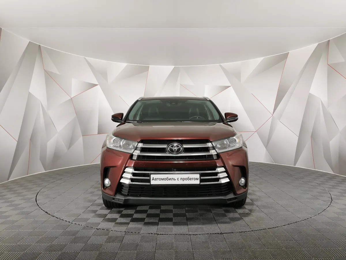 Toyota Highlander 3.5 AT AWD (249 л.с.) Престиж Красный в АВИЛОН. Слайд №7
