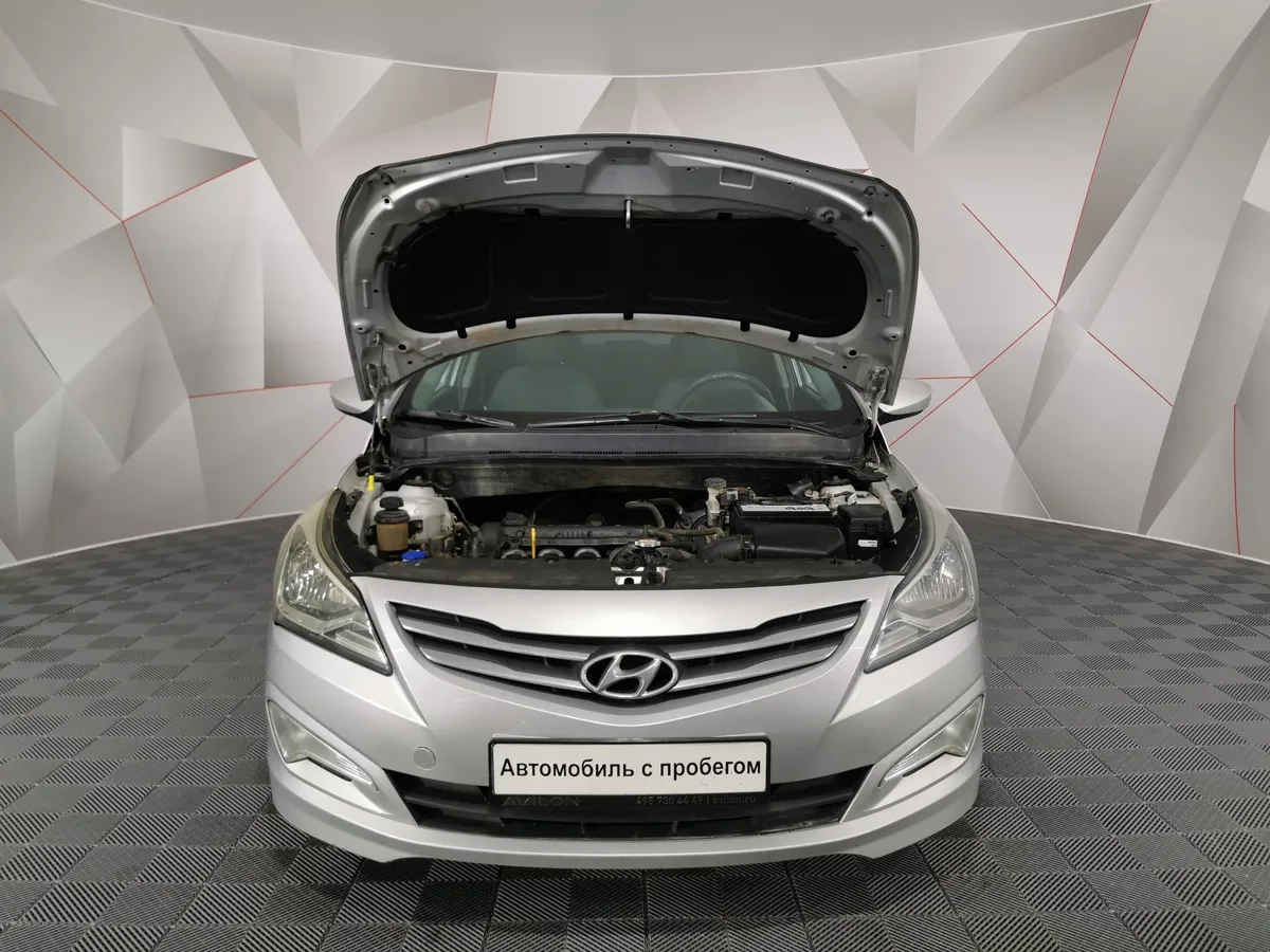 Hyundai Solaris 1.6 AT (123 л.с.) Comfort Серебристый в АВИЛОН. Слайд №11