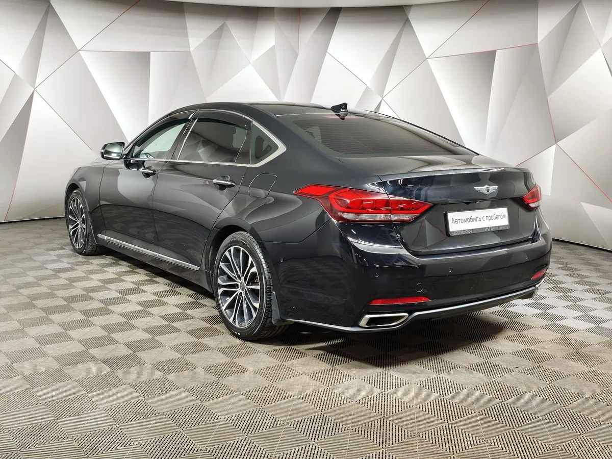 Hyundai Genesis 3.0 AT AWD (249 л.с.) Luxury Черный в АВИЛОН. Слайд №4