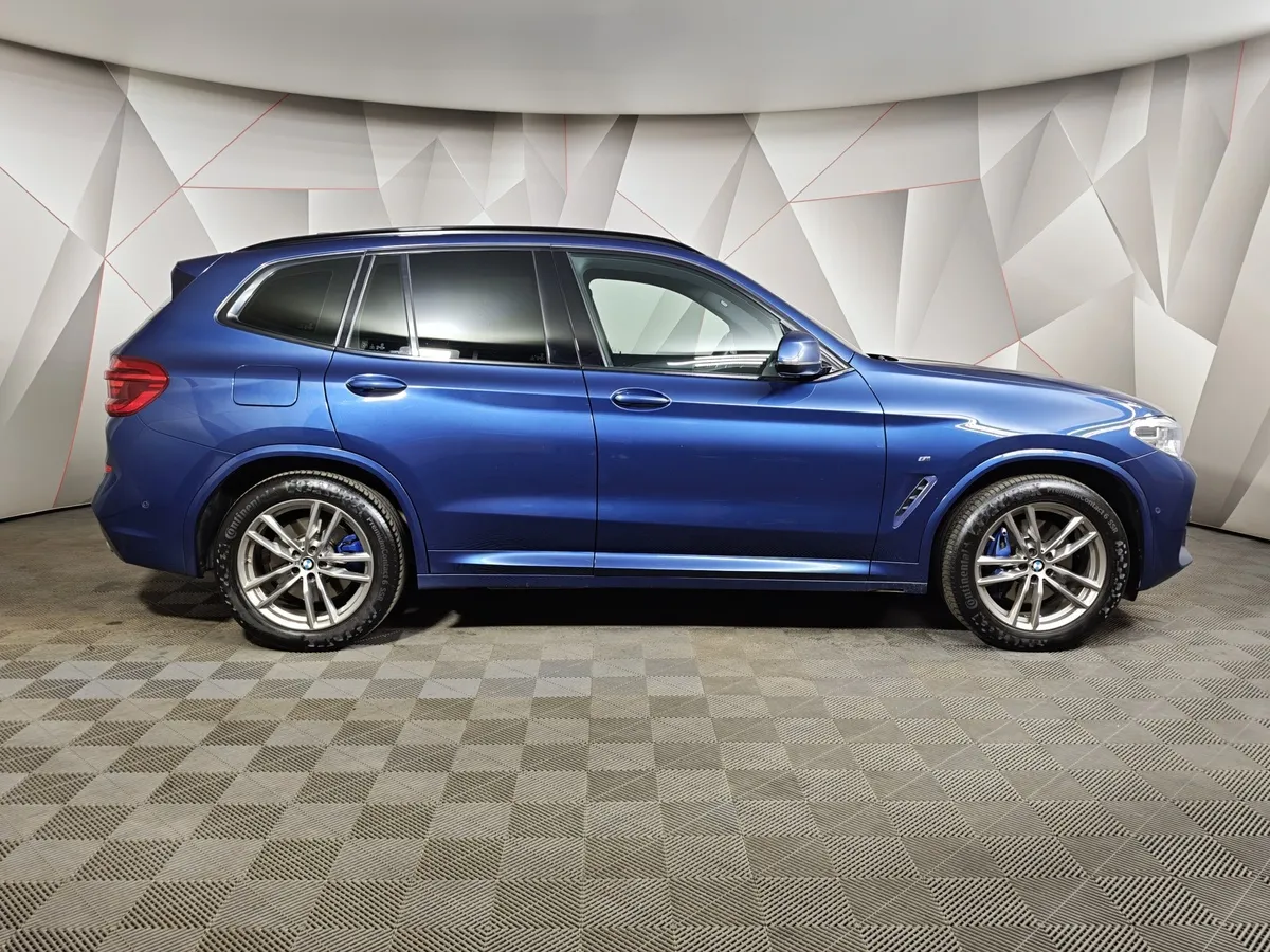 BMW X3 xDrive30i AT (249 л.с.) Base Локальная сборка Синий в АВИЛОН. Слайд №6