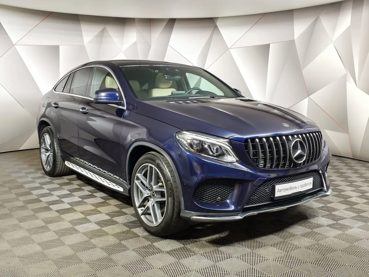 Mercedes-Benz GLE Купе 350 d 4MATIC 9G-TRONIC (249 л.с.) Особая серия Белый в АВИЛОН. Слайд №3