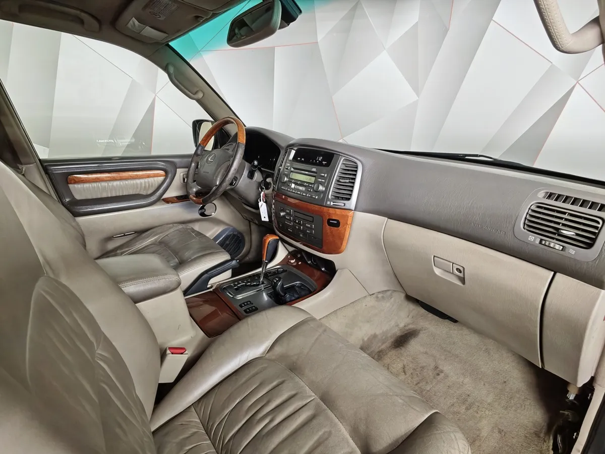Lexus LX 470 AT (234 л.с.) Зеленый в АВИЛОН. Слайд №12
