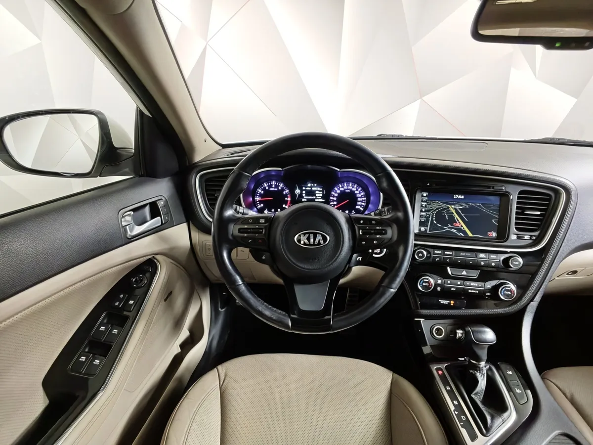 Kia Optima 2.4 AT (180 л.с.) Comfort Белый в АВИЛОН. Слайд №19