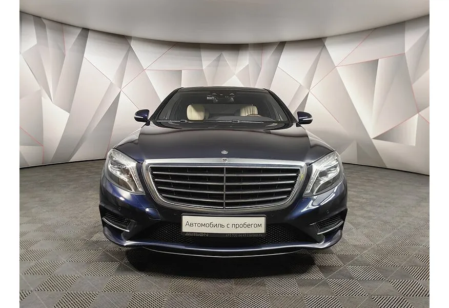 Mercedes-Benz S-Класс S 500 7G-Tronic Plus 4Matic длинная база (455 л.с.) Синий в АВИЛОН. Слайд №7