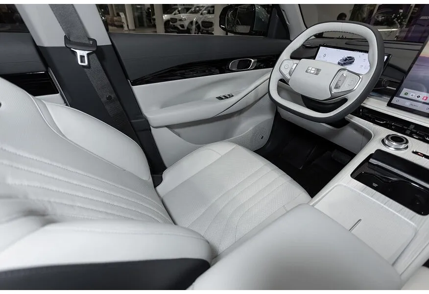 Geely EX5 AT (218 л.с.) Max Белый в АВИЛОН. Слайд №13